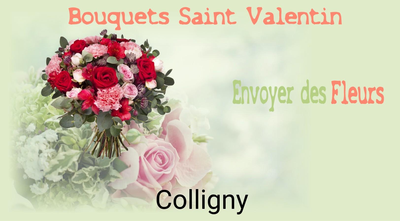 Roses de Saint-Valentin livrées à Colligny